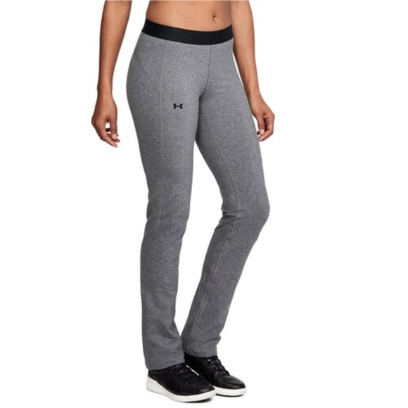 Women's Under Armour mid-Rise Straight-Leg workout - Picture 1 of 4